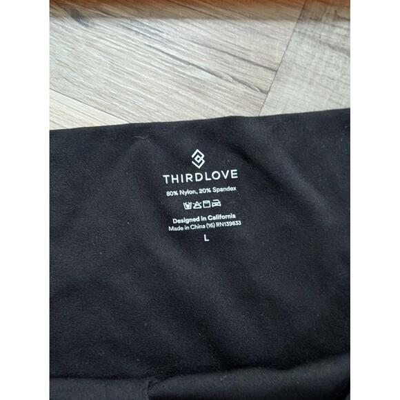 Thirdlove Flex Seamless Black Compression Leggings, Large - Picture 4 of 7